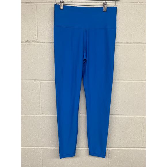 New Athleta Sz S 821433 Blue Interval High Rise Athletic Gym Workout Leggings - Picture 2 of 4